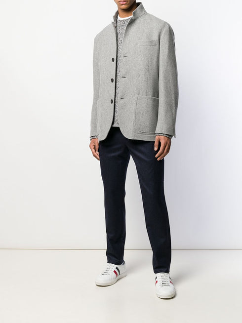 Tapered tailored trousers